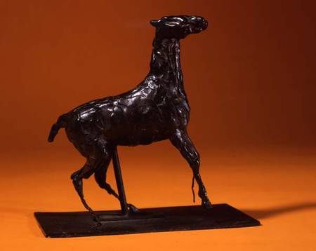 Caracoling Horse à Edgar Degas