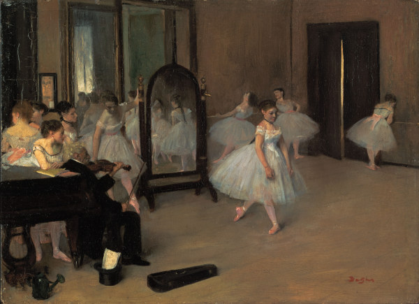 Dance Class à Edgar Degas