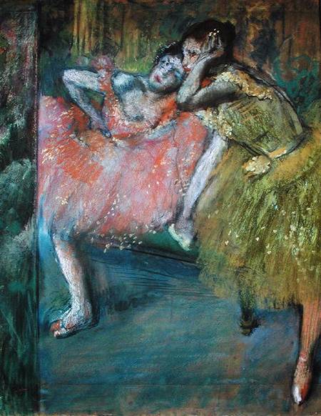 Two Dancers in the Foyer à Edgar Degas