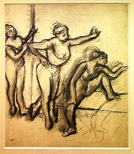 Three Dancers à Edgar Degas