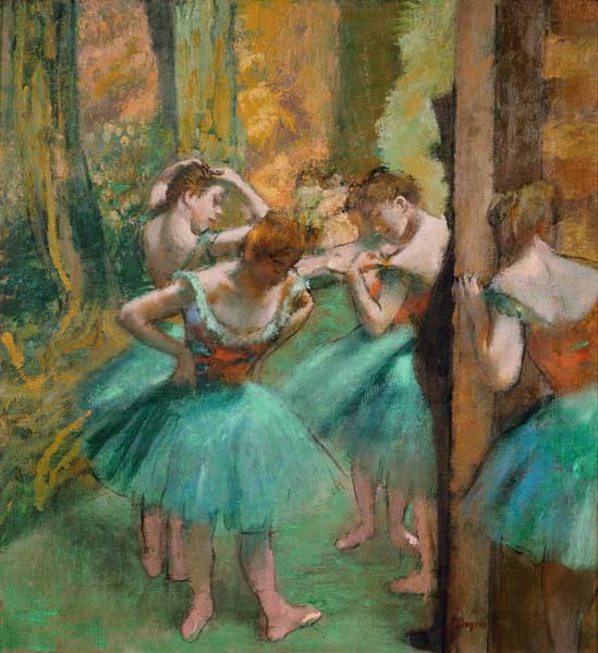 Danseuses en rose à Edgar Degas