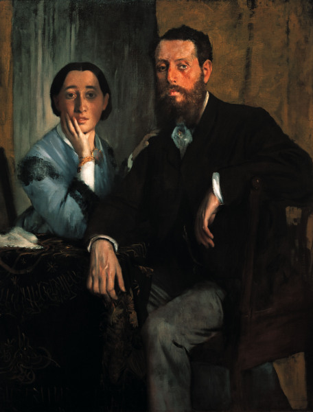 The couple Morbilli à Edgar Degas