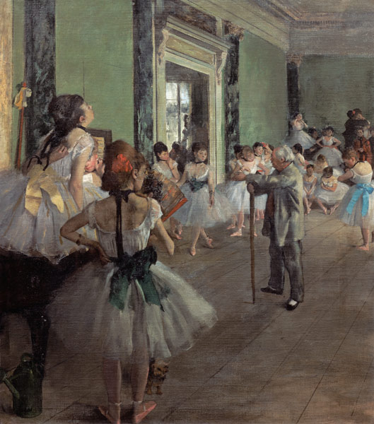 La classe de dance à Edgar Degas