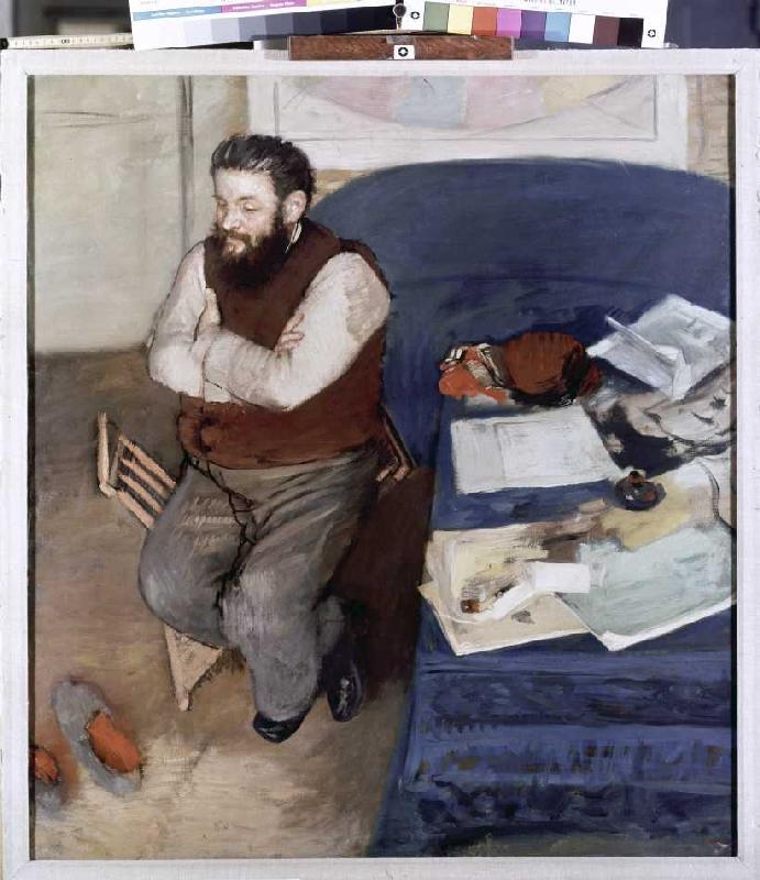 Diego Martelli à Edgar Degas