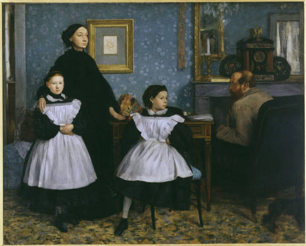 E.Degas / Famille Bellelli à Edgar Degas