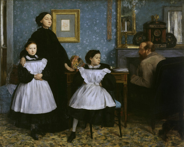 Family Bellelli à Edgar Degas