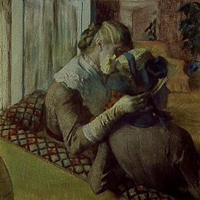 deux femmes à Edgar Degas