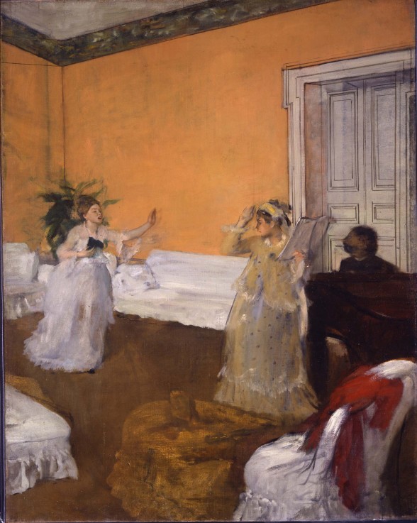 The Song Rehearsal à Edgar Degas