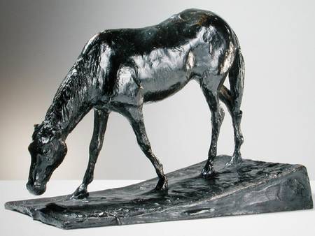 Horse at Trough à Edgar Degas