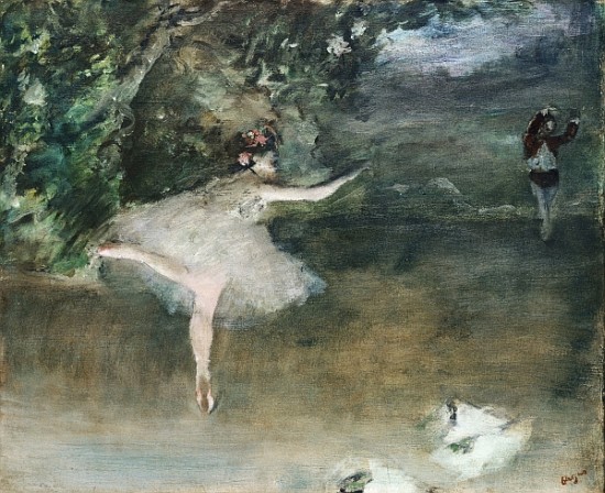 Les Pointes, c.1877-78 à Edgar Degas