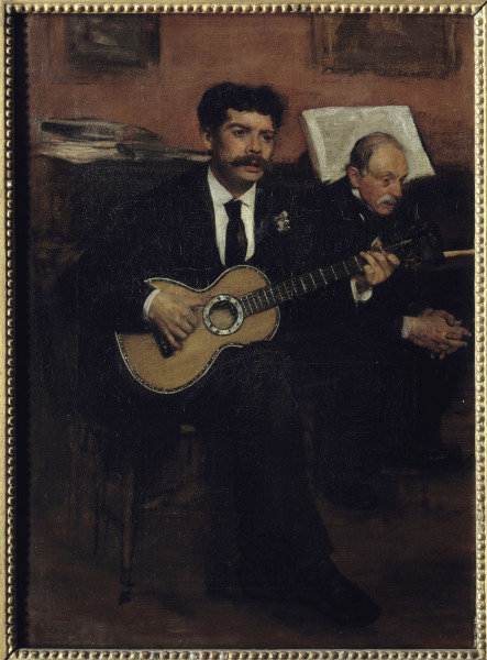 Lorenzo Pagans a.Auguste Degas à Edgar Degas