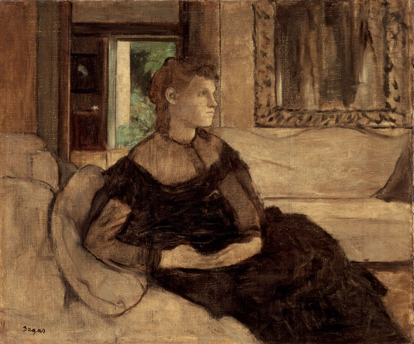 Mme Theodore Gobillard à Edgar Degas
