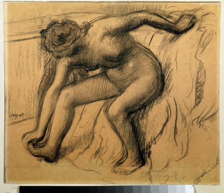 After the Bath à Edgar Degas