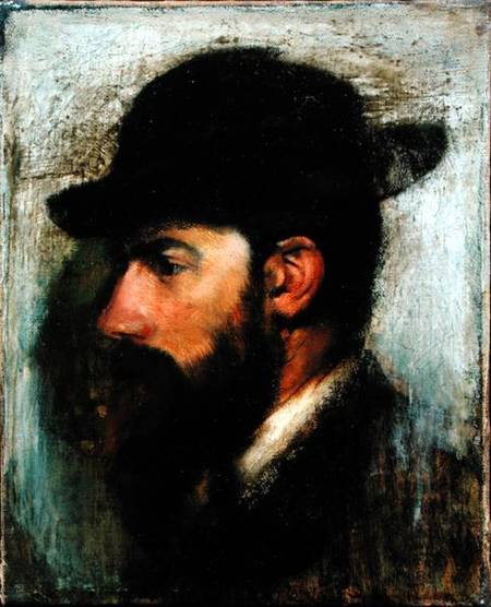 Portrait of Henri Rouart (1833-1912) à Edgar Degas