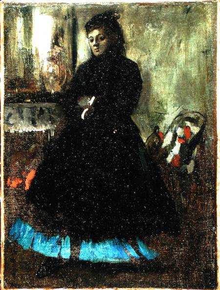 Portrait of Madame Ducros à Edgar Degas