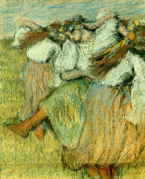 Russian dancers à Edgar Degas