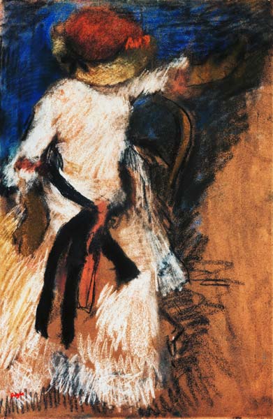 Seated Woman à Edgar Degas