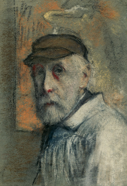 Self-portrait à Edgar Degas