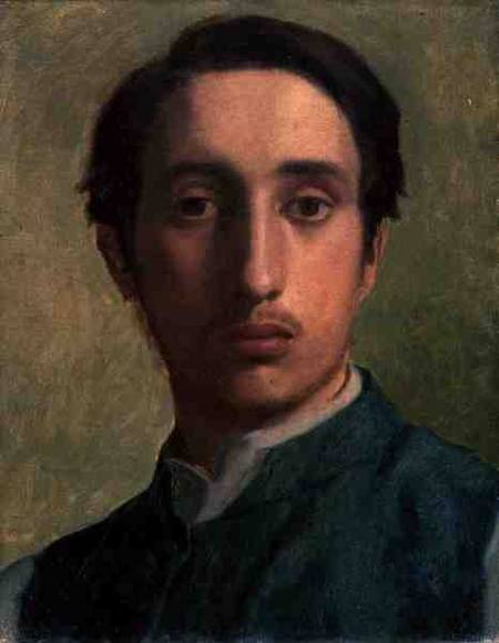 Self Portrait à Edgar Degas
