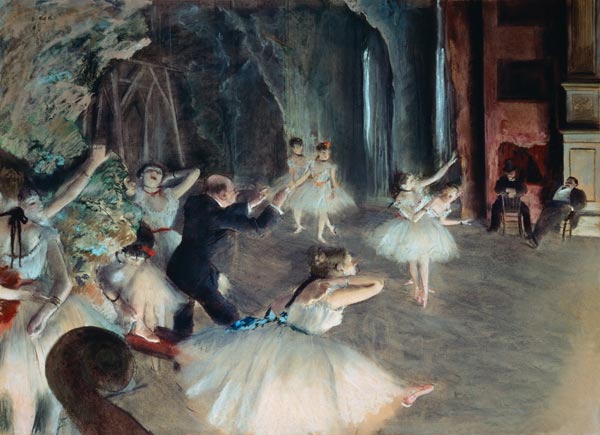 Répétition à Edgar Degas