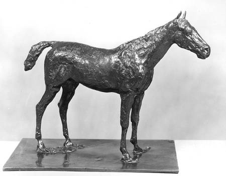 Standing Horse à Edgar Degas
