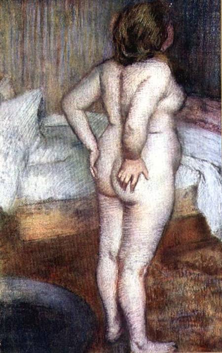 Standing Nude à Edgar Degas