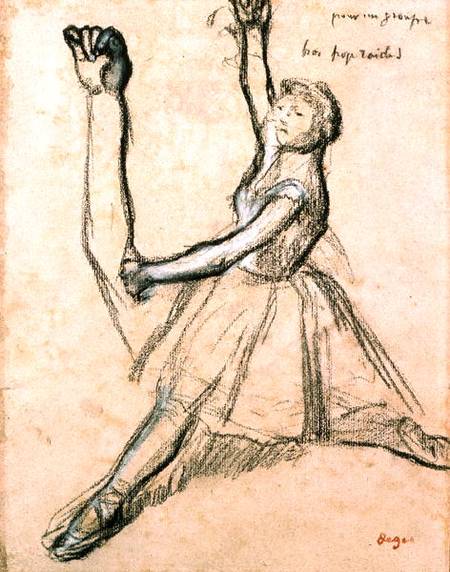 Study of a Dancer à Edgar Degas