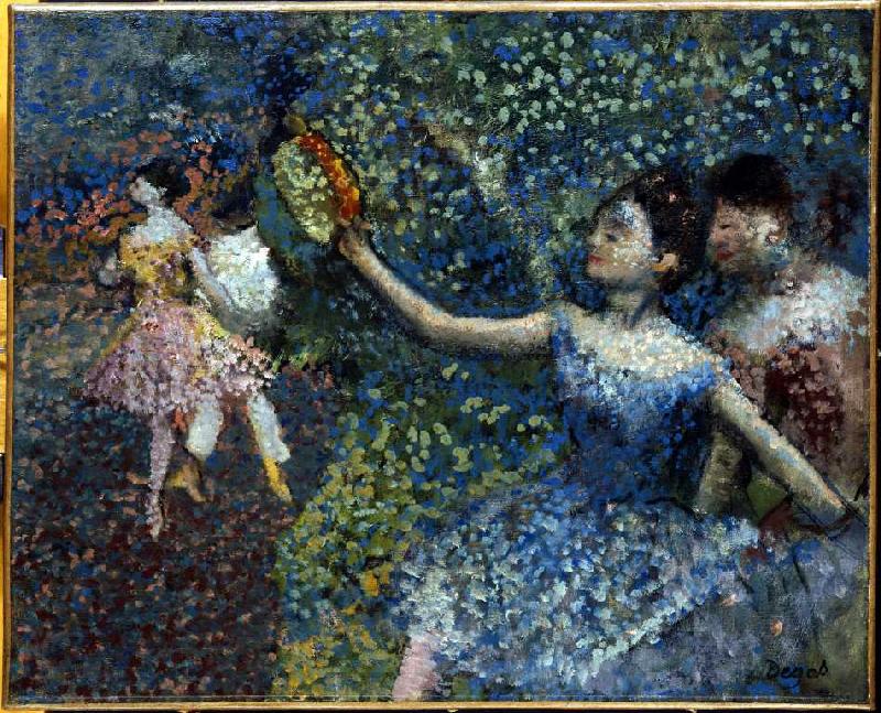 Tänzerin mit Tambourin à Edgar Degas