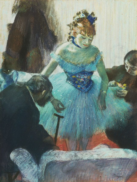 Dancer in Dressing Room à Edgar Degas