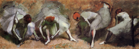 Frieze of Dancers à Edgar Degas
