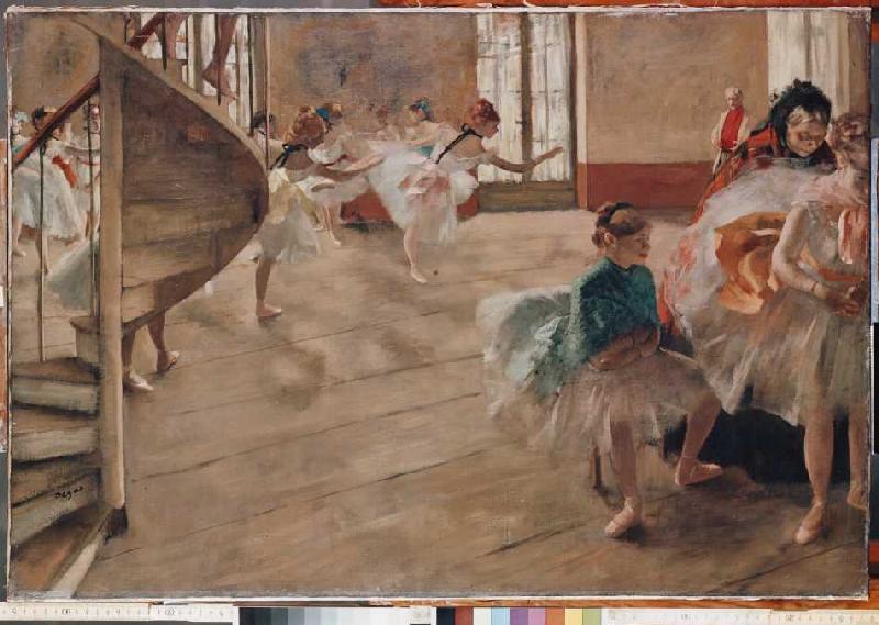 l'échantillon de dance à Edgar Degas