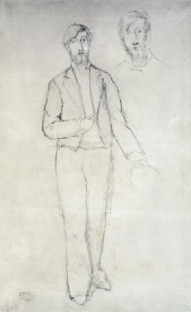 Portrait of George Moore (1852-1933)
