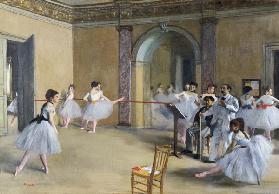 La salle de ballet de l'Opéra, rue Peletier