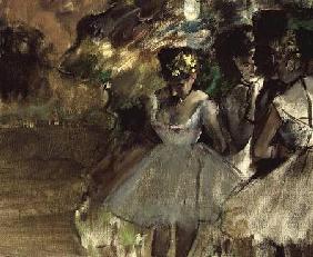Three Dancers in the Wings