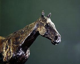 Horse''s Head (bronze) (detail of 335585)