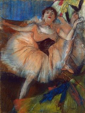 Seated Dancer, 1879-80 (pastel on cardboard)