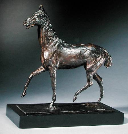Trotting Horse à Edgar Degas