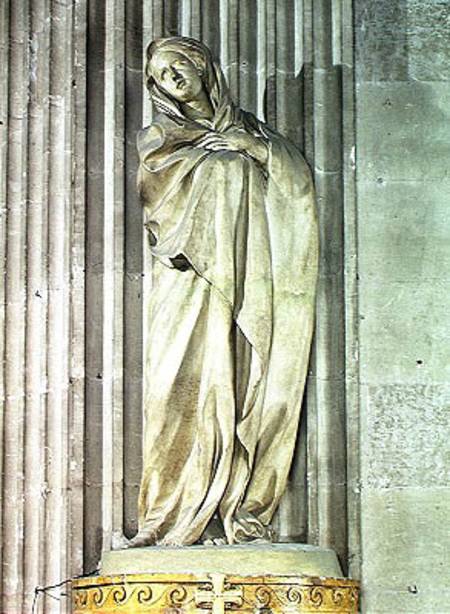 The Virgin Mourning à Edme Bouchardon
