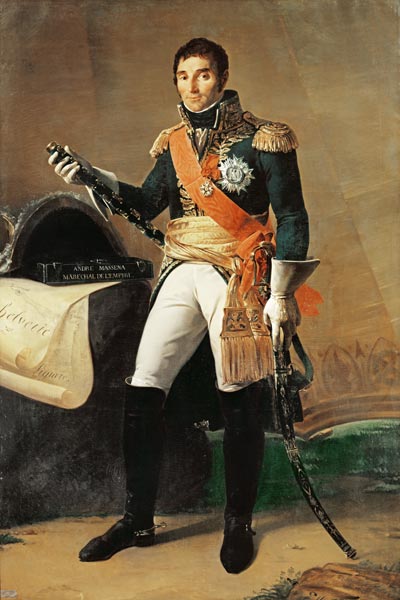 Portrait of Andre Massena, c.1853 à Edme Adolphe Fontaine