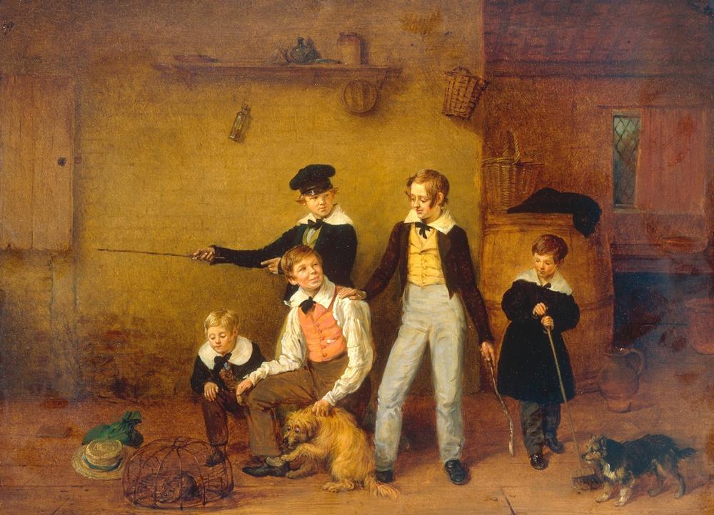 Boys with their Pets à Edmund Bristow
