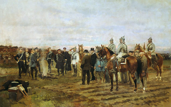 The Hostages: Souvenir of the 1870-71 Campaign à Edouard Detaille