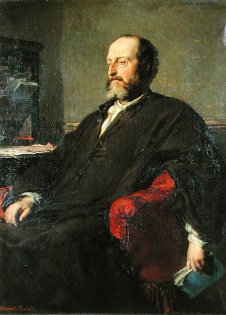Guillaume Victor Emile Augier (1820-89) à Edouard Louis Dubufe