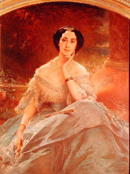 Portrait de la comtesse Hallez-Claparede à Edouard Louis Dubufe