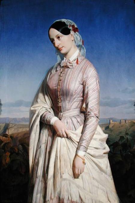 Portrait of a Woman à Edouard Louis Dubufe