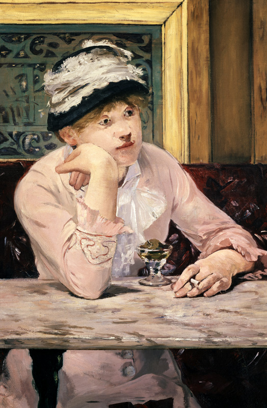 l'alcool de prune (La prune) à Edouard Manet
