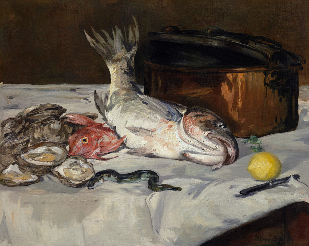 Fisch (Stillleben) à Edouard Manet