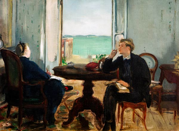 Interior at Arcachon à Edouard Manet