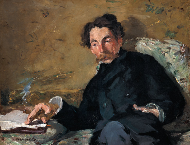 Stephane Mallarme (1842-98) à Edouard Manet