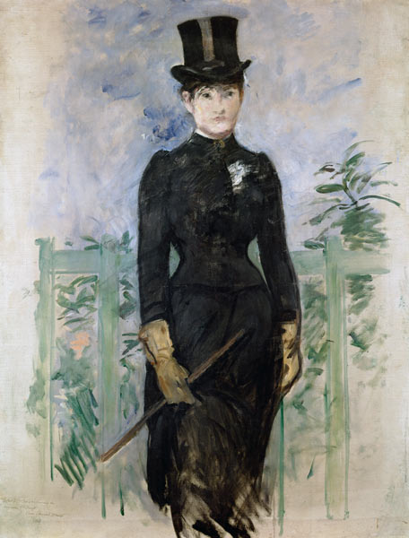 Amazone (Melle Henriette Chabot) à Edouard Manet