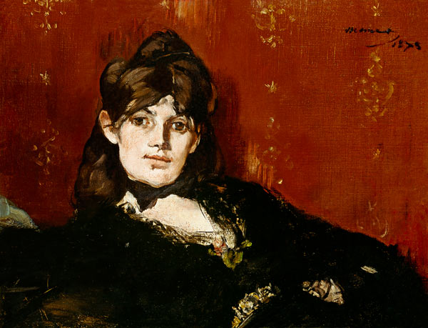 Berthe Morisot (1841-95) Reclining à Edouard Manet